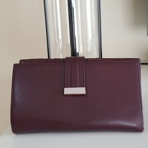 Denier leather wallet